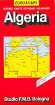 mappa stradale Algeria