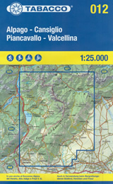 mappa topografica n.012 - Alpago, Cansiglio, Piancavallo, Valcellina - con reticolo UTM compatibile con GPS - impermeabile, antistrappo, plastic-free, eco-friendly - EDIZIONE Dicembre 2023