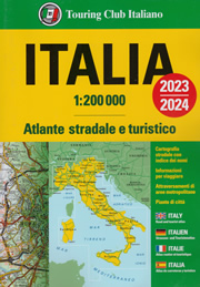 atlante Altante Stradale d'Italia con piante di città 2023