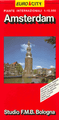 mappa di città Amsterdam