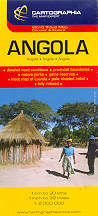 mappa stradale Angola