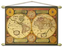 mappa Mappa Antica 136x100 cm - D309-4