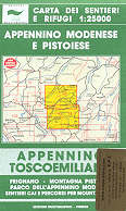 mappa topografica 17/19 - Appennino Toscoemiliano