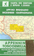 mappa topografica 15/18 - Appennino Toscoemiliano, P.so dell' Abetone, Pievepelago, P.sso delle Radici