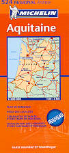 mappa stradale regionale 524 - Aquitaine / Aquitania (nuova ed.)