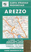 mappa stradale provinciale Arezzo