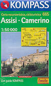 mappa topografica 665 - Assisi - Camerino