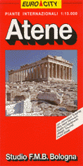 mappa di città Atene - nuova edizione
