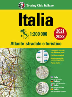 atlante Atlante Stradale d'Italia Cofanetto in 3 Volumi (divisi Italia Nord, e Sud)