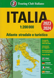 atlante Atlante Stradale d'Italia con informazioni per viaggiare, 18 aree metropolitane in dettaglio, 113 piante di città e ZTL, norme la circolazione, luoghi interesse turistico, rete autostradale, aeroporti, traghetti, ferrovie, indice distanze stradali 2024