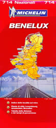 mappa stradale n.714 - Benelux