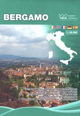 mappa stradale provinciale Bergamo - mappa della provincia - EDIZIONE 2024