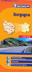 mappa stradale regionale n. 519 - Borgogna