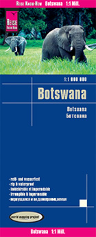 mappa Botswana