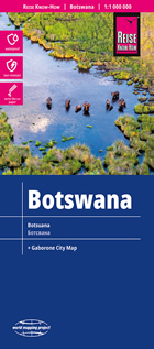 mappa Botswana