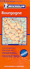 mappa stradale regionale 519 - Bourgogne / Borgogna (nuova ed.)