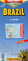 mappa stradale Brasile / Brazil / Brasilien