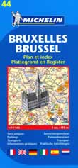 mappa di città n.44 - Bruxelles / Brussel