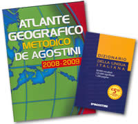 Atlante Geografico Metodico 2008-2009 + Dizionario della Lingua Italiana