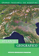 Atlante Tascabile Geografico del Mondo - cartografia aggiornata, con fusi orari, tavole con dati statistici e bandiere - nuova edizione