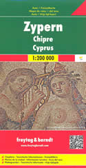 mappa stradale Cipro