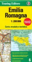 mappa stradale regionale Emilia Romagna - mappa plastificata