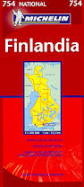mappa stradale 754 - Finlandia