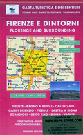 mappa n.510 Firenze e con Bagno a Ripoli, Fiesole, Monte Morello, Montesenario, Vaglia, Borgo San Lorenzo, Monti Calvana, Lastra Signa, Scandicci, Calenzano, Campi Bisenzio, Sesto Fiorentino 2022