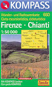 mappa topografica 660 - Firenze, Chianti