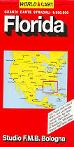 mappa stradale Florida - edizione 2013