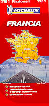 mappa stradale n.721 - Francia