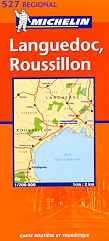 mappa stradale 527 - Francia - Languedoc/Linguadoca, Roussillon