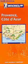 mappa stradale 528 - Francia - Provence/Provenza, Cote d' Azur/Costa Azzurra