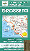 mappa stradale provinciale n.229 - Grosseto