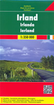 mappa stradale Irlanda - con Dublin/Dublino, Cork, Galway, Tallaght, Blanchardstown, Limerick, Waterford, Clondalkin, Lucan, Swords, Dundalk, Drogheda, Blackrock, Bray, Dún Laoghaire, Firhouse, Castleknock, Tralee, Ennis, Naas, Douglas, Dundrum, Sligo, Templeogue, Rathfarnham, Killarney, Kilkenny, Castlebar, Belfast, Londonderry - edizione 2014