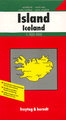 mappa stradale Islanda