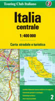 mappa stradale n.2 - Italia centrale - edizione 2008