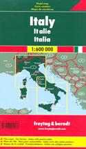 mappa stradale Italia / Italy - con mappe di città e codici postali - nuova edizione