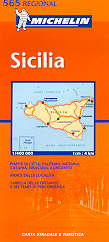 mappa stradale 565 - Italia - Sicilia