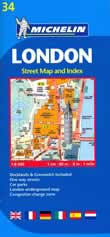 mappa di città n.34 - London / Londra