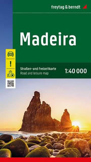 mappa Madeira stradale ed con Isola di Porto Santo e Isole Desertas sentieri, spiagge, percorsi panoramici 2025