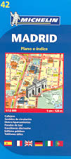 mappa di città n.42 - Madrid