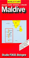 mappa stradale Maldive