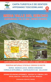 mappa Garfagnana