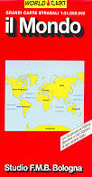 mappa stradale Il Mondo (planisfero) - edizione 2013