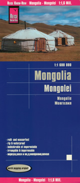 mappa Mongolia