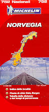 mappa stradale n.752 - Norvegia