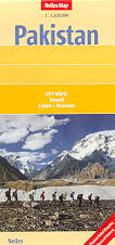 mappa stradale Pakistan