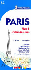 mappa di città n.55 - Parigi / Paris
