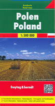 mappa stradale Polonia / Poland / Polska - con Varsavia (Warszawa), Cracovia (Kraków), Łódź, Breslavia (Wrocław), Poznań, Danzica (Gdańsk), Stettino (Szczecin), Bydgoszcz, Lublino (Lublin), Katowice, Białystok, Gdynia, Częstochowa, Radom, Sosnowiec, Kielce, Toruń, Gliwice, Zabrze, Bytom - edizione 2022